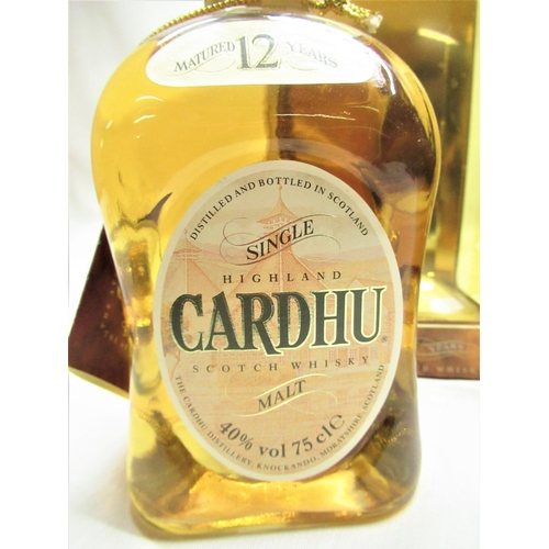 6 - Cardhu Single Highland Malt Scotch Whisky, matured 12 years, 75cl 40%vol, dumpy type bottle in carto... 