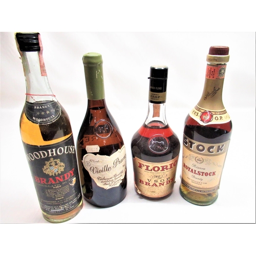 23 - Woodhouse Brandy, Florio Brandy Royalstock Riserva Brandy and Vieille Prune Nuits St. Georges, vario... 