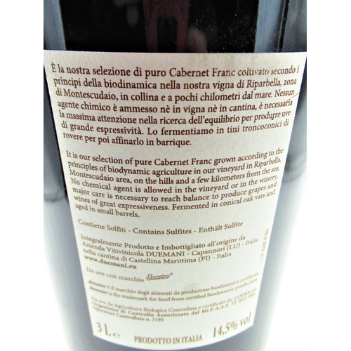 24 - Duemani Cabernet franc 2009, 3ltr 14.5%vol