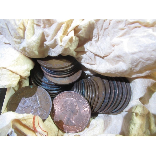 754A - Collection of decimal and pre decimal GB and other coinage in a collection of leather coin purses an... 