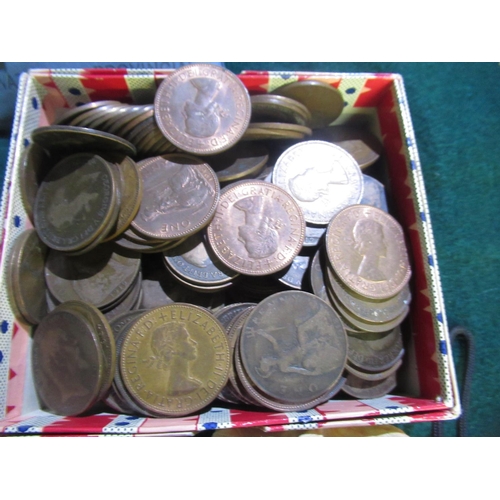 754A - Collection of decimal and pre decimal GB and other coinage in a collection of leather coin purses an... 