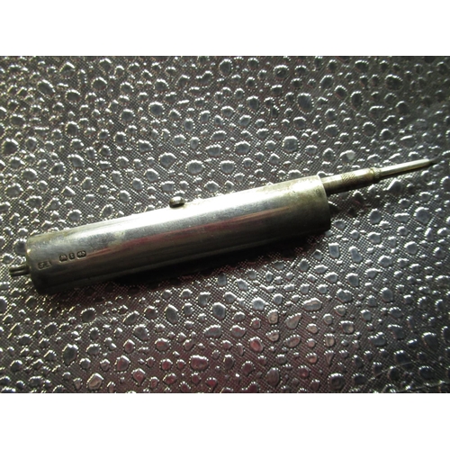 27 - Sterling silver cased fountain pen, hallmarked Sterling silver penknife, hallmarked Sterling silver ... 