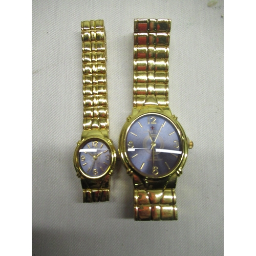 62 - Citizen Crystron quartz wristwatch with day date, Accurist Diamond quartz wristwatch, selection of o... 