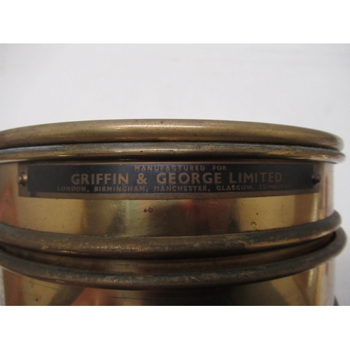 366 - Endecotts (Filters) for Griffin & George Ltd. brass 150 mesh two-piece test filter with lid, No.1028... 