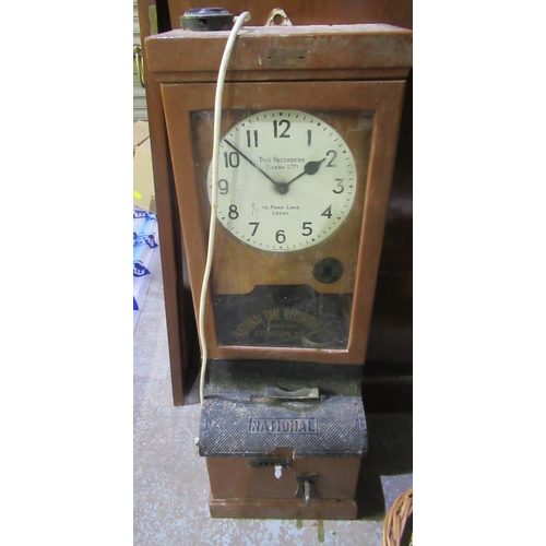 82 - National Time Recorders (Leeds Ltd.) clocking in machine