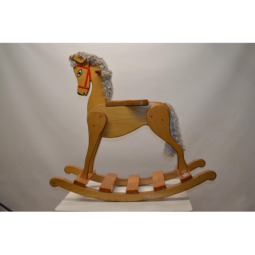 214 - Modern rocking horse,, H95cm