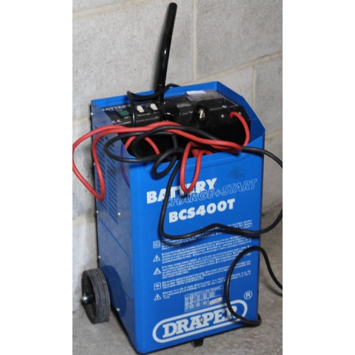 3343 - Battery charge and start trolley with 230V, 12V and 24V