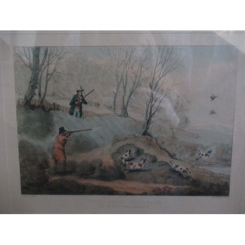 2021 - After Alken, Grouse, Pheasant, Woodcock and Partridge shooting, a  set of four Shooting prints 43cm ... 