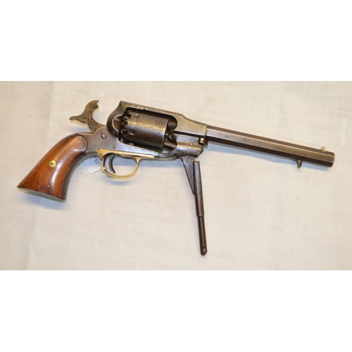 121 - Remington 1858 army type percussion cap revolver (A/F)