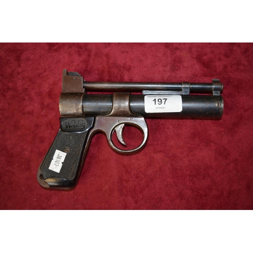 328 - Webley junior .177 vintage air pistol