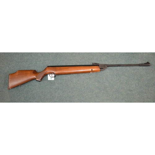 329 - Webley & Scott Patriot break barrel rifle (section one certificate required)