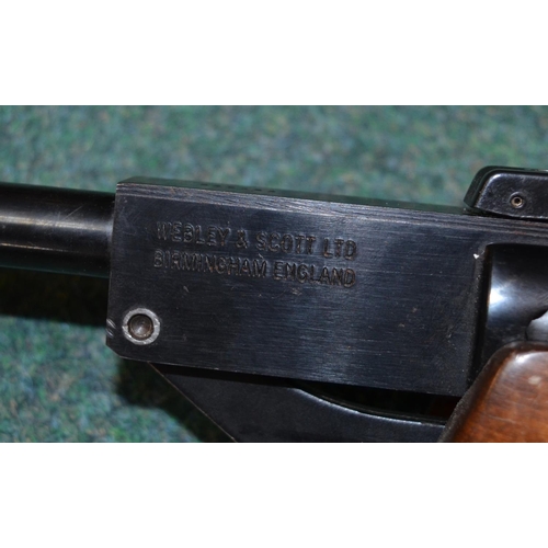 329 - Webley & Scott Patriot break barrel rifle (section one certificate required)