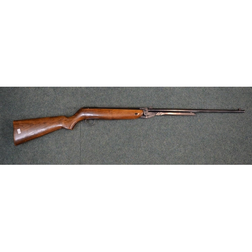 331 - Webley mark 3 underlever .22 air rifle