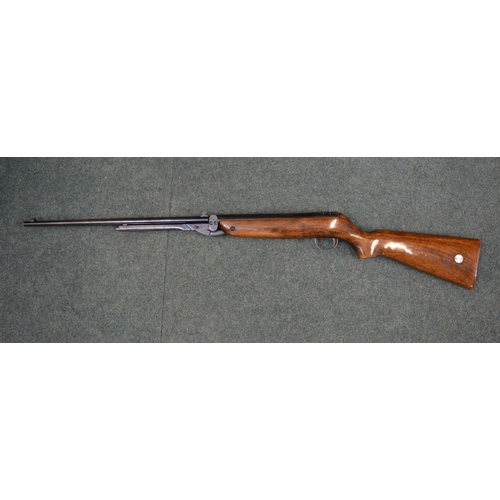 331 - Webley mark 3 underlever .22 air rifle