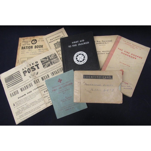 305 - Collection of wartime ephemera/booklets including 