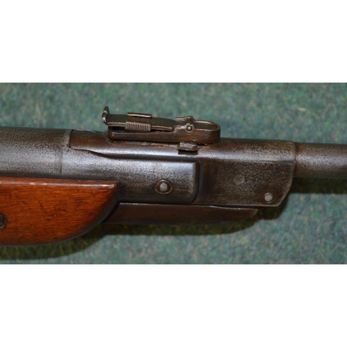 335 - Diana break barrel air rifle (front sight in need of repair)