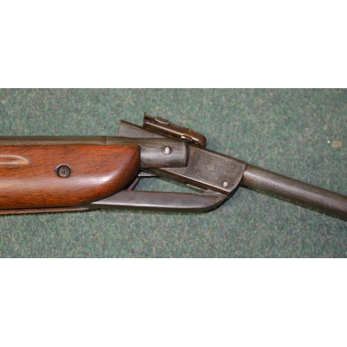 335 - Diana break barrel air rifle (front sight in need of repair)