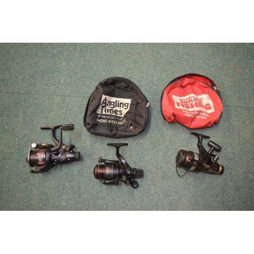 151 - Four fly fishing reels (2x Leeda Rimfly, one Shakespeare Norris and a Rainbow 