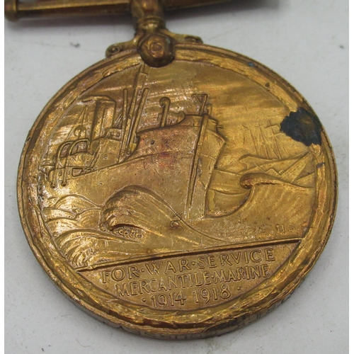 69 - Geo. V Mercantile Marine medal awarded to Patrick Coursey