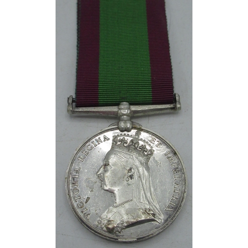 83 - Afghanistan 1878 - 80 campaign medal awarded to 10E/707LCE Corpl. J. Mead 2/14th Regt.