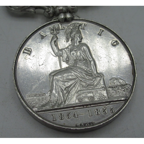 84 - Baltic 1854 - 55 medal (unnamed)