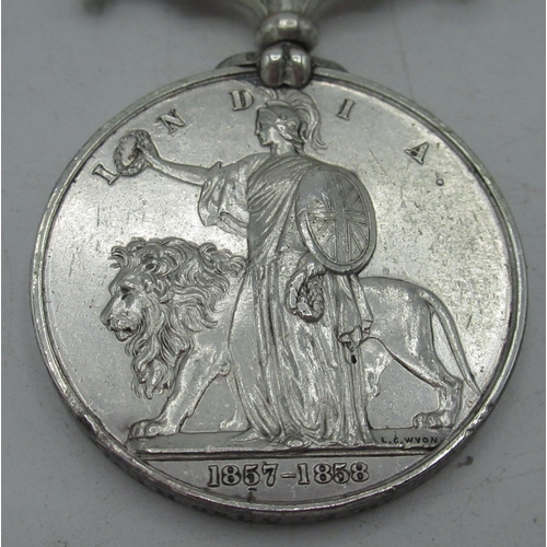 88 - Indian Mutiny medal to Wm. Lonsdale. 53rd Regt.