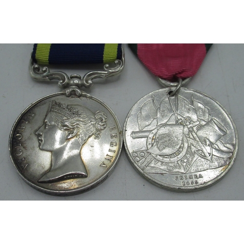 90 - Punjab campaign medal awarded to Sepoy Gazee Khan 18th N.J