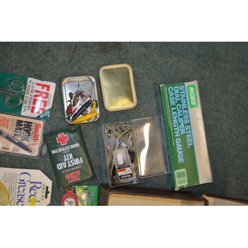 Vintage Fishing Tackle Box Filled With Supplies