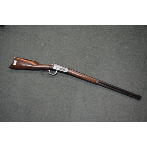 358 - Winchester model 1894 made by Winchester Repeating Arms Company patented 1894, with lever action, fr... 