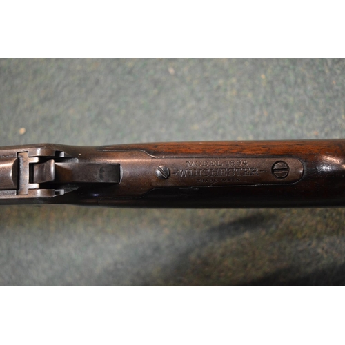 358 - Winchester model 1894 made by Winchester Repeating Arms Company patented 1894, with lever action, fr... 