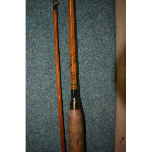 160 - Three fly fishing rods, 9ft6