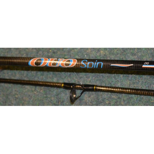 158 - One two piece GRP unbranded fly rod, L97