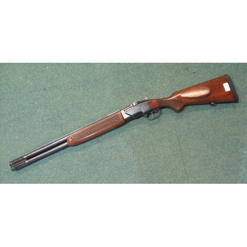 400 - Brno over and under 12B shotgun with double trigger action, barrels L26