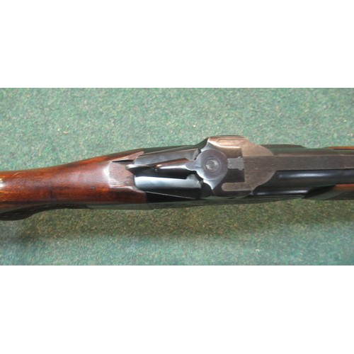 400 - Brno over and under 12B shotgun with double trigger action, barrels L26