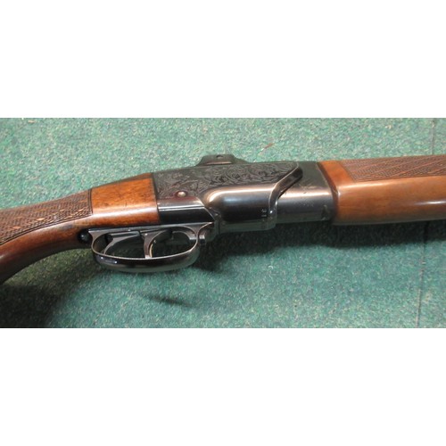 400 - Brno over and under 12B shotgun with double trigger action, barrels L26