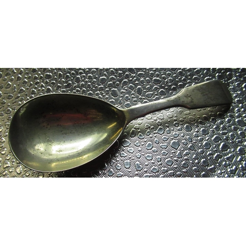 151 - Victorian hallmarked Sterling Silver caddy spoon by William Eaton, London, 1838, L9.5cm, 0.6otz