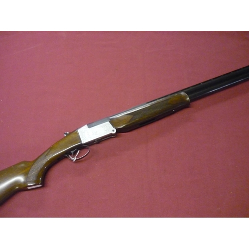 540 - 20 bore Inversarm over and under shotgun with 28' barrels single trigger action and 13 1/2' pistol g... 