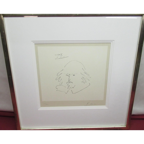 1253 - After Pablo Picasso (Spanish 1881-1973): Shakespeare III, monochrome print, ltd.ed 206/300, signed i... 