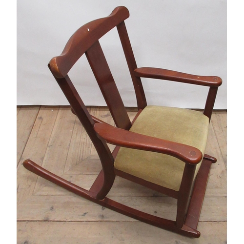 187 - 1960's child's Parker Knoll model PK1108-9 rocking chair