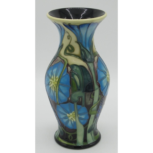 30 - Moorcroft pottery vase in the Entwined pattern, H19.5cm