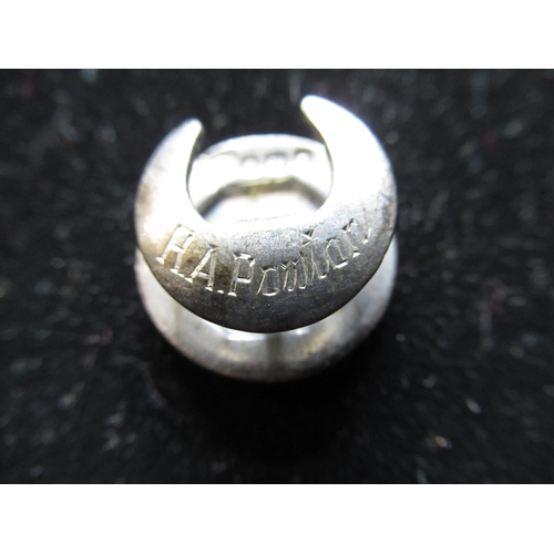 228 - Hallmarked 9ct gold and enamel Dunlop Long Service lapel badge (5.1g), similar hallmarked silver Dun... 