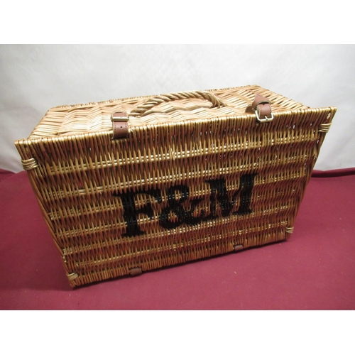 230 - Fortnum & Mason picnic basket, W51cm