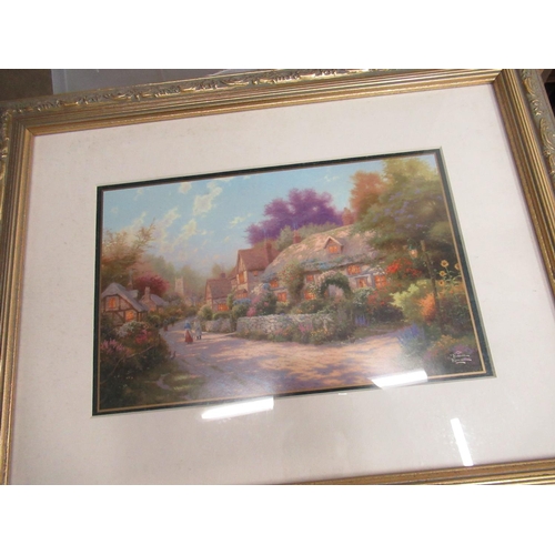 523 - After Thomas Kinkade (1958-2012): Collection of Accent prints including Seaside Hideaway, Deer Creek... 