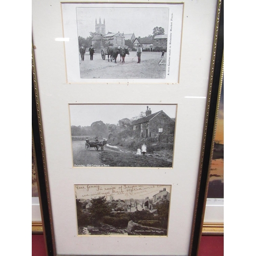 468 - Three framed postcards of Helmsley - 