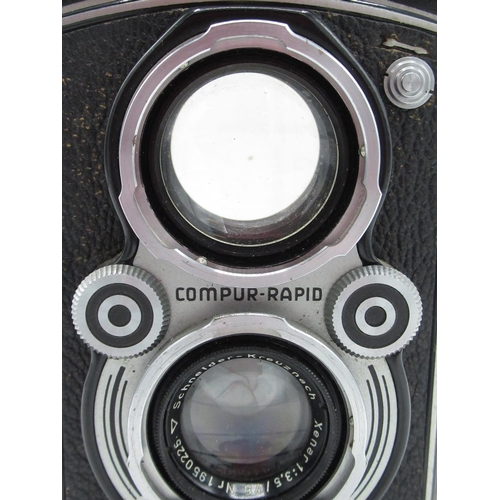 1109 - Rolleiflex Automat twin lens reflex camera, with Xener 75mm F3.5 lens (no case or strap)