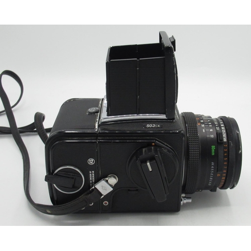 Hasselblad 503CX medium format camera, Carl Zeiss Planar 80mm f2.8