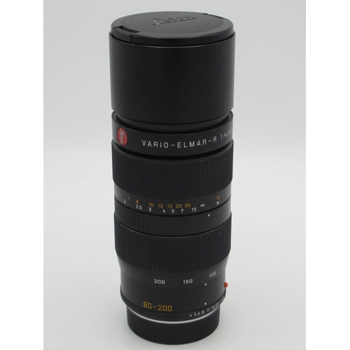 1097 - Leica Vario-Elmar 80-200mm F4 R fit lens with original outer box.