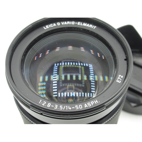 1103 - Leica Vario-Elmarit 14-50mm f2.8-3.5 lens for Micro 4/3 with original outer box.