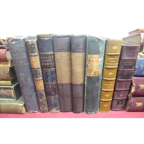 1390 - Collection of leather bound and vintage books including 