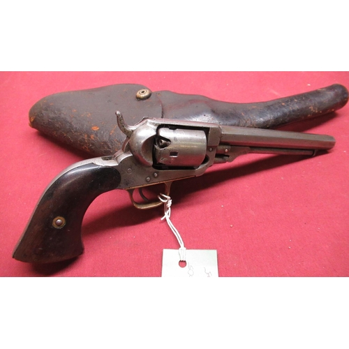 1005 - American 5 shot Whitney percussion .31 cal revolver, first model, 6